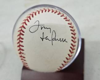 Tony La Russa Autographed Baseball