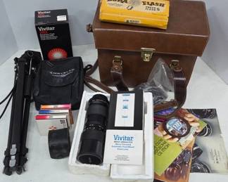 Vivitar Photography Equipment Lot