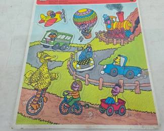 1970s Sesame Street Frame-Tray Puzzle