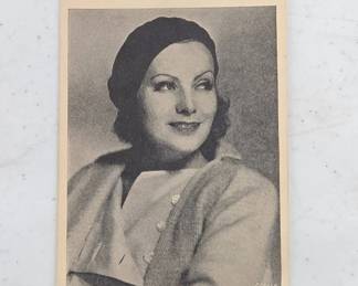 Greta Garbo 3×5 Photograph Print