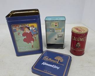 Advertising Tins Pepsi Cadbury & More