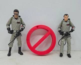 Ghostbusters Action Figures with Logo