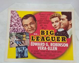 1953 Big Leaguer Movie Poster by MGM