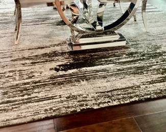 Dining room rug size 10 1/2x8 Living room rug size 9 1/2 X 12 1/2