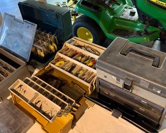 Tackle Boxes w/ Lures 