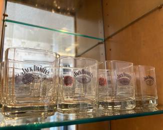 Jack Daniel’s Whiskey Rocks Old No. 7 Glasses (set of 17) 