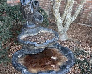 Large Concrete Fountain Statue