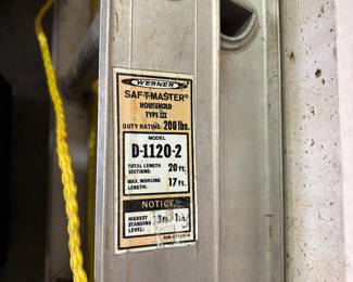 Werner 20-ft Extension Ladder 