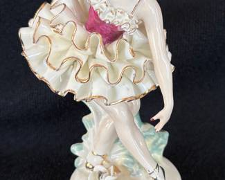 Vintage Wales Japan Ceramic Ballerina 