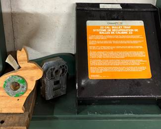 Wooden Rabbit Target • Bullet Trap • 