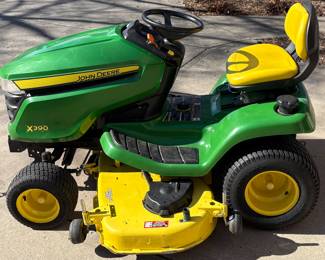 John Deere X390 • Meticulously Serviced • 287 hours • 54” Deck • Extremely Clean • Always Garaged 