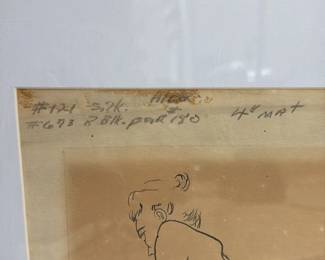 Nude on Back Drawing Sketch second image