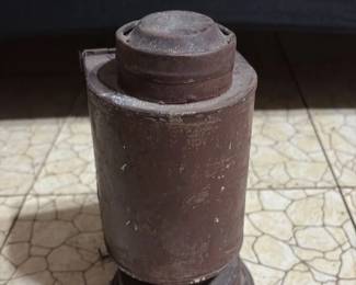 ANTIQUE S VINTAGE W.VB DARK ROOM SAFE LIGHT OIL LANTERN CONCO NO. LAMP third image