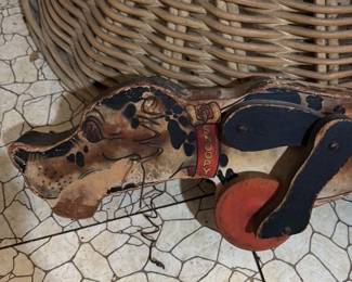 Vintage Spot Pull Toy second image