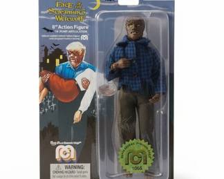 Face of the Screaming Werewolf Action Figure