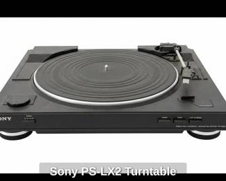 Sony PSLX Turntable