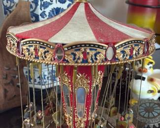 Vintage Carousel Music Box third image
