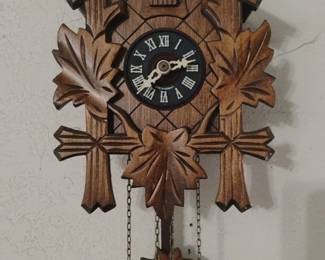 Vintage Black Forest Cuckoo Clock