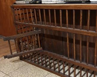 Vintage Wooden Crate or Cage fourth image