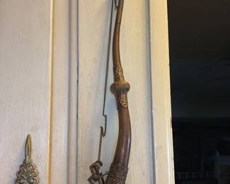 Tibetan Buddhist ceremonial dragon horn or trumpet