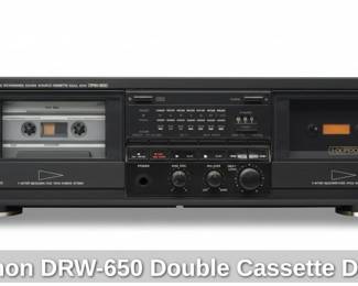 Denon DRW Double Cassette Deck