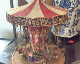 Vintage Carousel Music Box