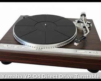 Yamaha YPD Direct Drive Turntable