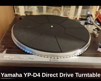 Yamaha YPD Direct Drive Turntable second image