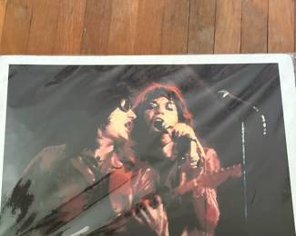 Mick Jagger and Keith Richards Paint It Black Era Concert Photograph by Bob Gruen