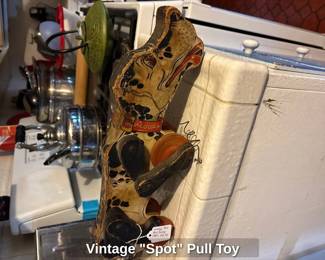 Vintage Spot Pull Toy fourth image