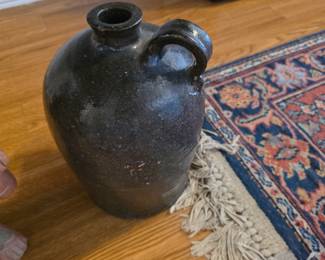 Handmade jugs and urns many signed by artists