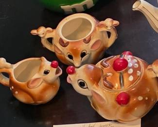 Rare Rudolph Tea set