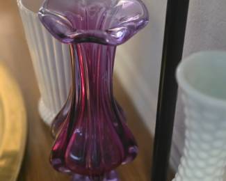 Gorgeous Glass Vases in all colors shapes and sizes