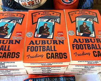 Auburn Football Trading Cards 