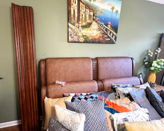 King Size Headboard, Footboard and Side Rails 