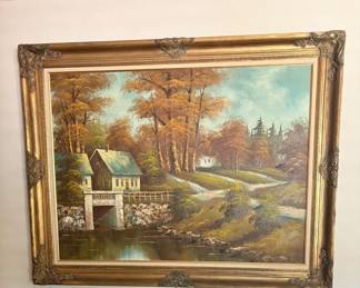 Large Scenic Painting