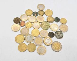 1708  Foreign Currency Coins 