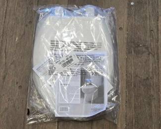 7582 White Toilet Seat Cover