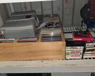 7506 Collection of Cassette Tapes CDs