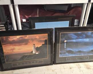 7512 3 Framed Motivational Posters