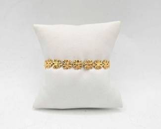 642 18k Gold Bracelet, 7.7g