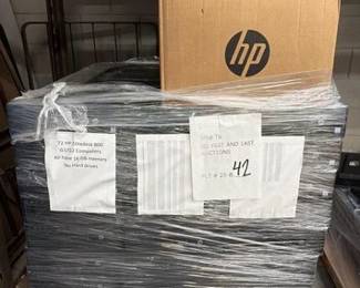 2504 72 HP Elitedesk 800 G1G2 Computers