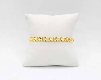 770 14k Gold Bracelet, 10.3g