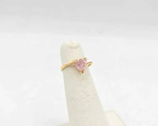 747 14k Gold Ring with SemiPrecious Stone, 1.7g