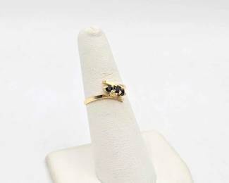 794 14k Gold Sapphire Ring, 1.8g