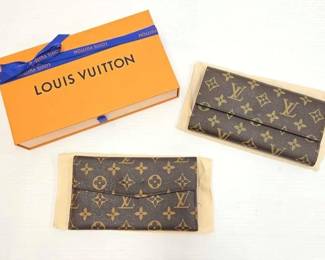 1814 Louis Vuitton Monogram Canvas Wallets Box