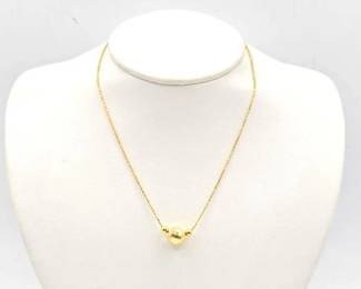 628  18k Gold Necklace, 5.6g 