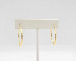 775 14k Gold Earrings, 2.2g
