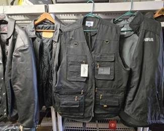 7564 Leather Jackets, Vest NRA Jacket