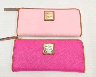 1818  2 Dooney  Bourke 1975 Wallets 